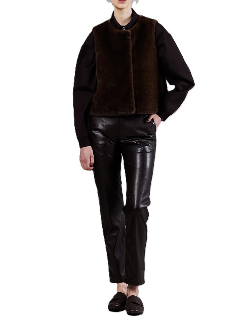 Amazon | [ダブルスタンダードクロージング] Sov.ミンクフェイクファー